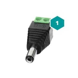 MaxxOne Male Power Adaptor