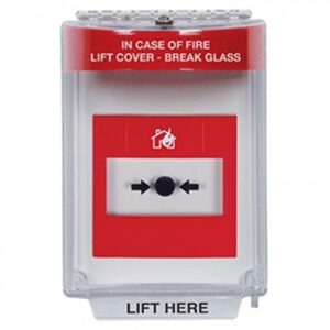 STI Universal Call Point Stopper, Flush Mount with Sounder